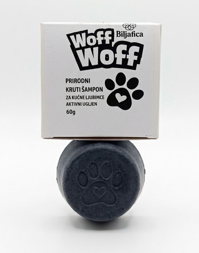 Woff Woff soap-free prirodni kruti šampon za kućne ljubimce (60 g) - Slika 3