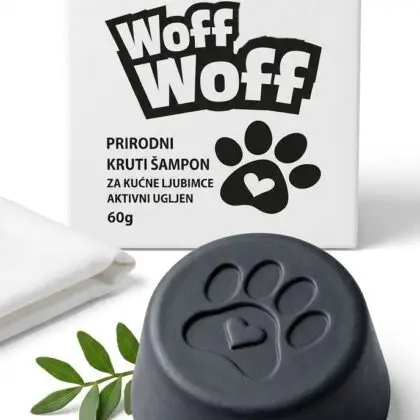 Woff Woff soap-free prirodni kruti šampon za kućne ljubimce (60 g)
