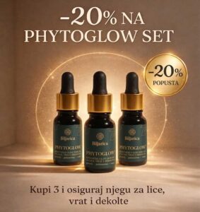 Biljarica PhytoGlow botanički uljni serum za lice vrat i dekolte
